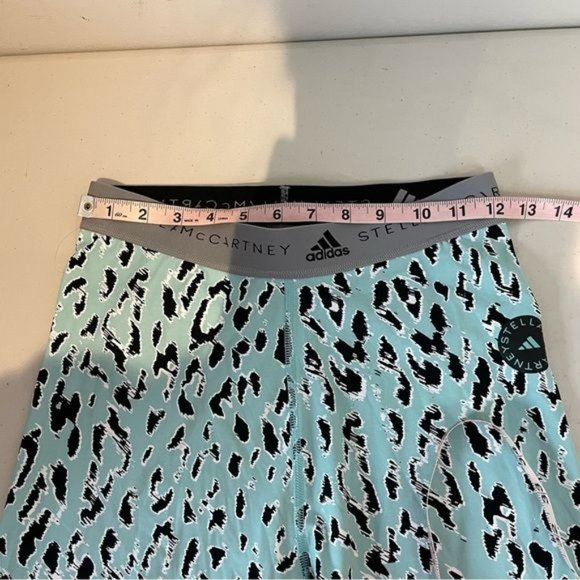 ADIDAS STELLA MCCARTNEY TRUEPURPOSE TRAINING CHEETAH LEOPARD CYCLING TIGHTS BRA - Picture 4 of 11